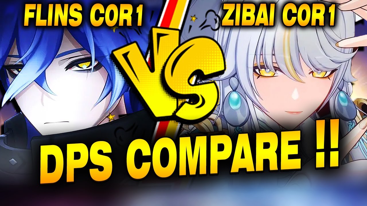 PERBANDINGAN ZIBAI C0R1 VS FLINS C0R1 SEBAGAI DPS LUNAR TERBAIK!! Genshin Impact Indonesia