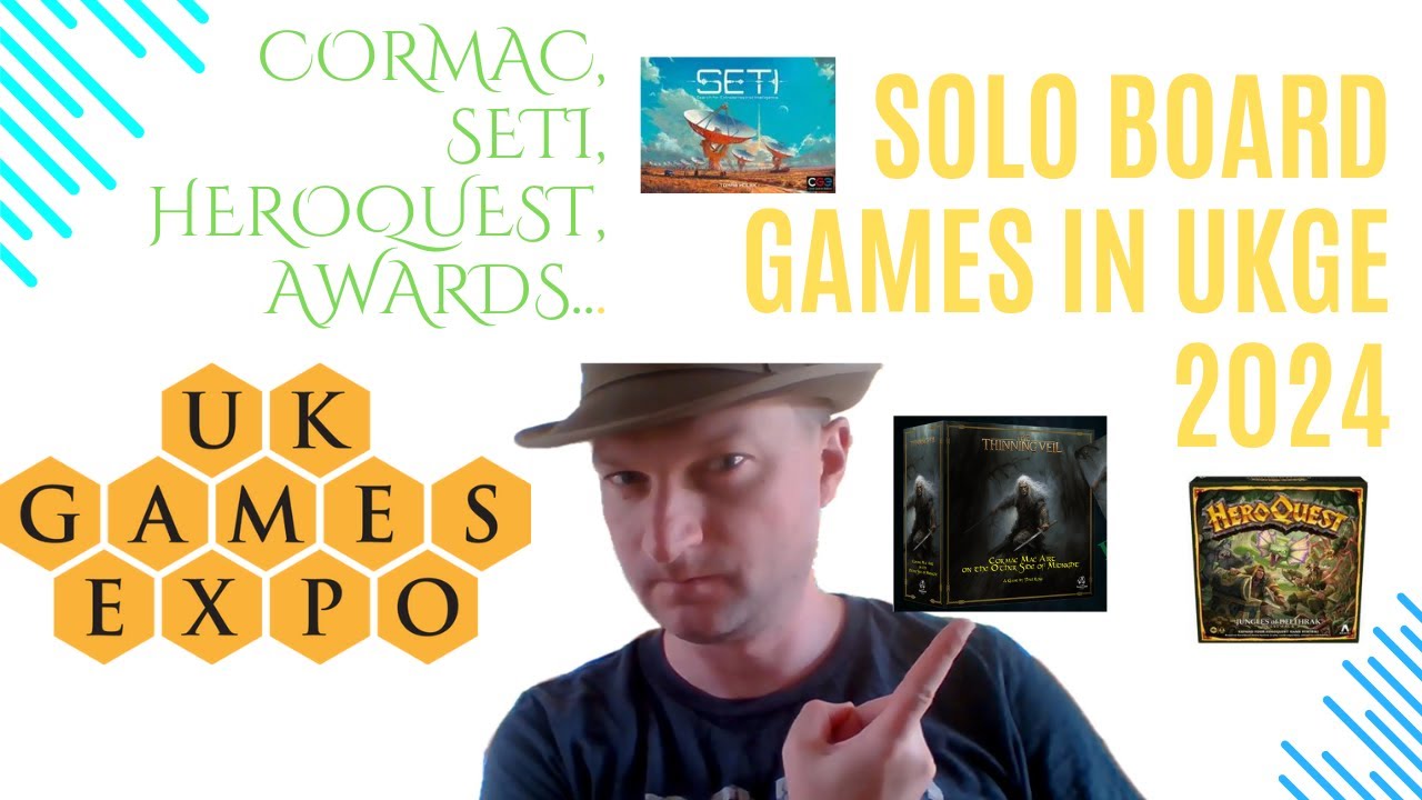 Board Game News: Solo Board Games from UKGE 2024