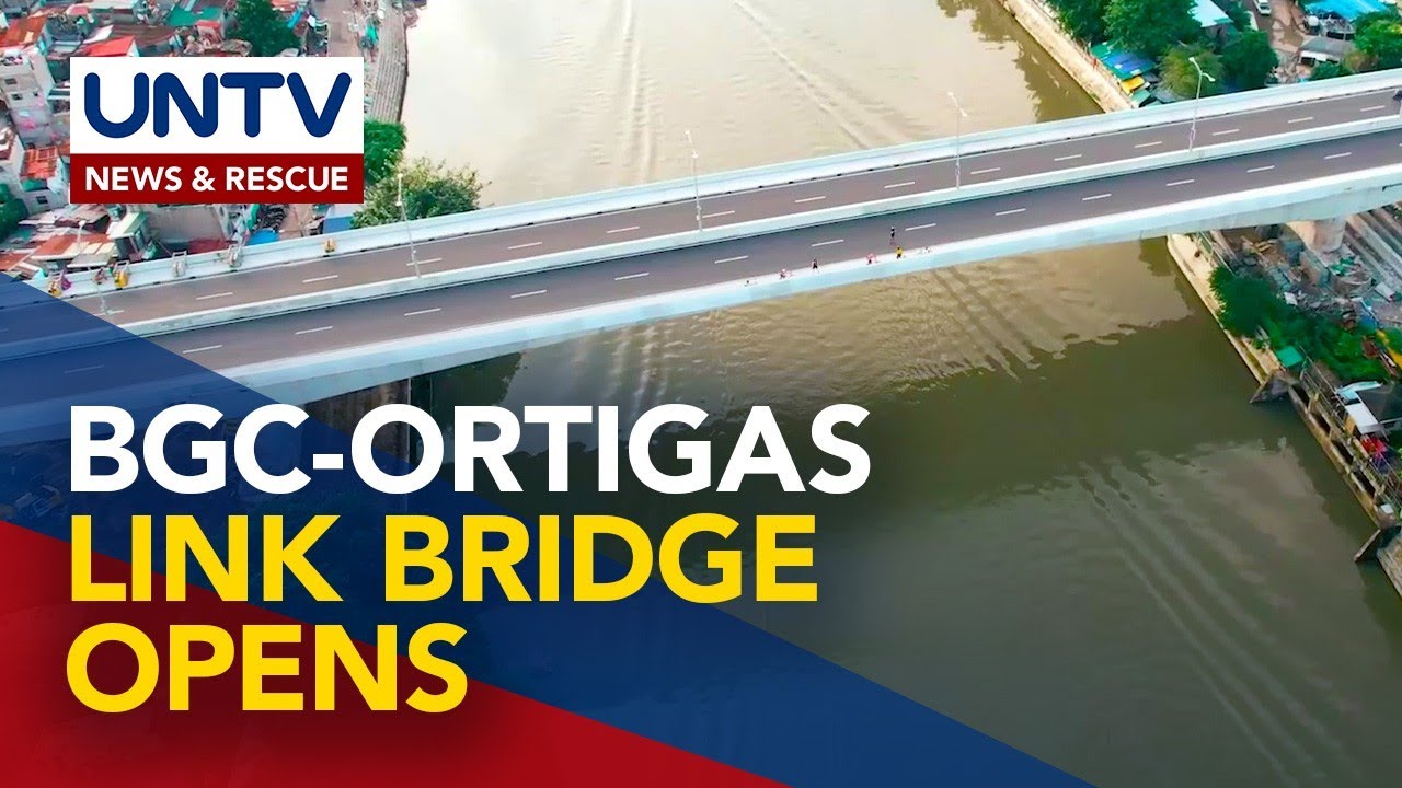 BGC-Ortigas Link bridge, bubuksan na — DPWH