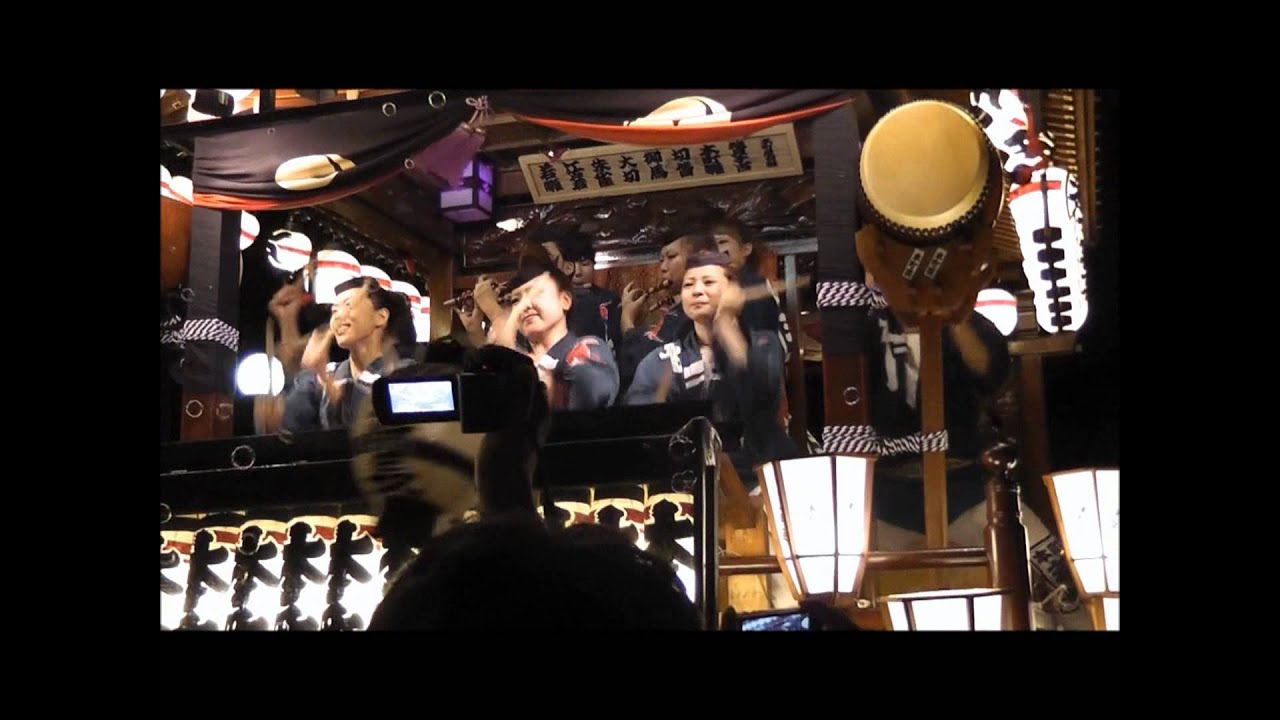 2011鬼石夏祭り1分間の打ち回し