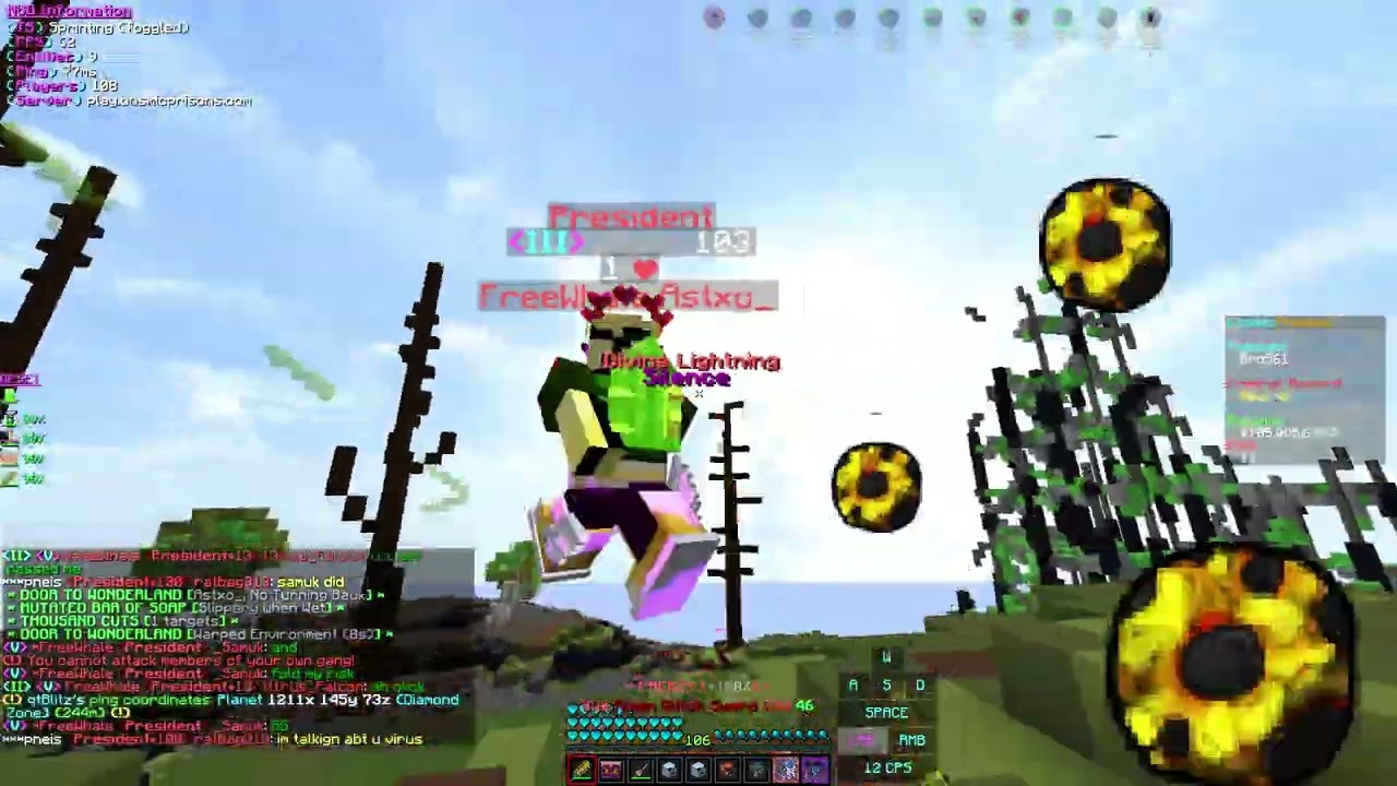 Cosmic Prisons | Warlord X DMG | Diamond Godset Kills