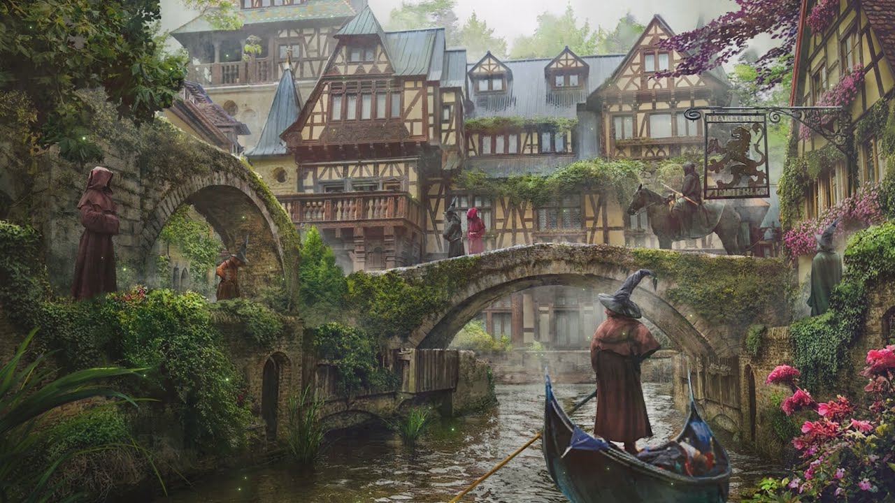 Witch's Village - Fantasy Music & Ambience 🧙🏽‍♀️🔮🥀
