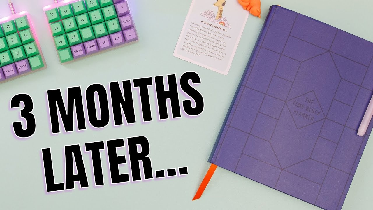 Time Blocking Planner Review | Cal Newport Deep Work | 3 Months Later