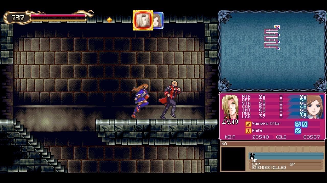 Castlevania: Portrait Of Ruin - Nest Of Evil 003 - Aguni Boss Fight