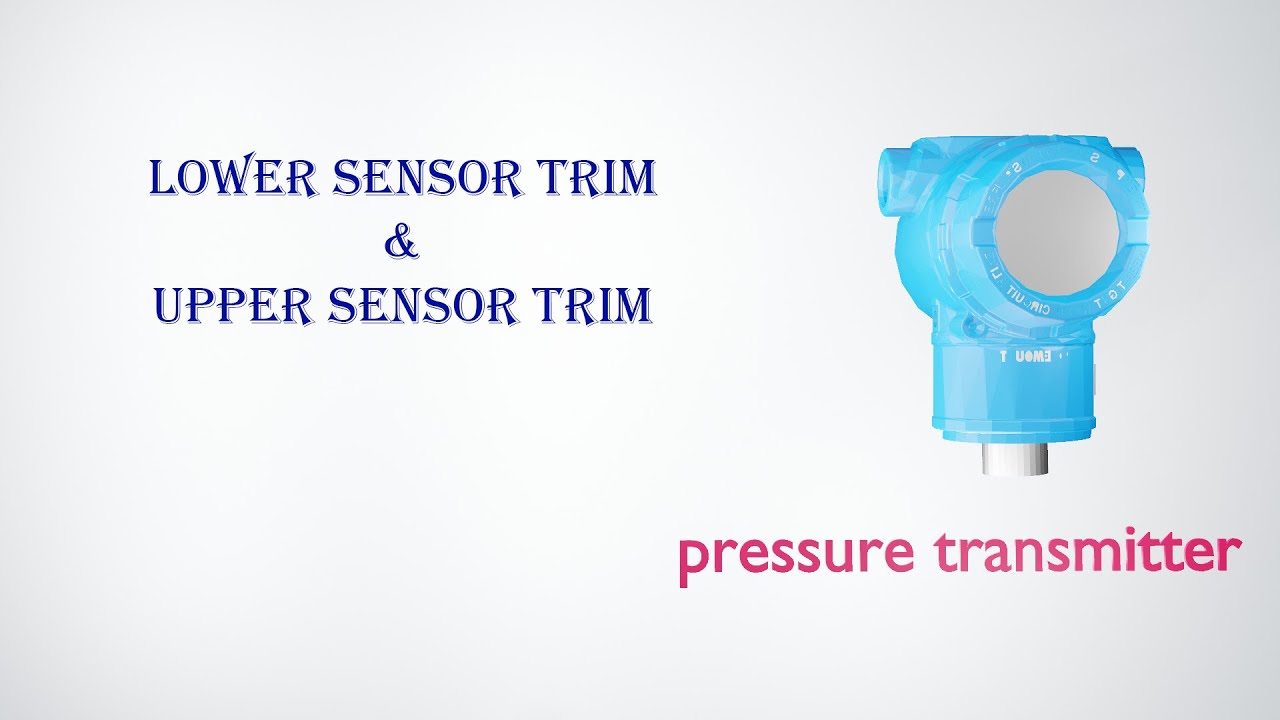 how to perform lower and upper trim of the pressure transmitter |Zero trim (PT) |Animation