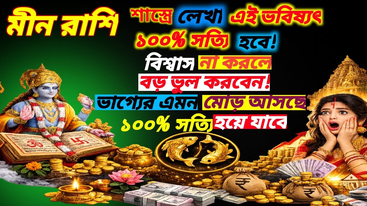 শাস্ত্রে লেখা এই ভবিষ্যৎ এবার সত্যি হতে চলেছে! বিশ্বাস না করলে জীবনের বড় সুযোগ হারাবেন – ১০০%।