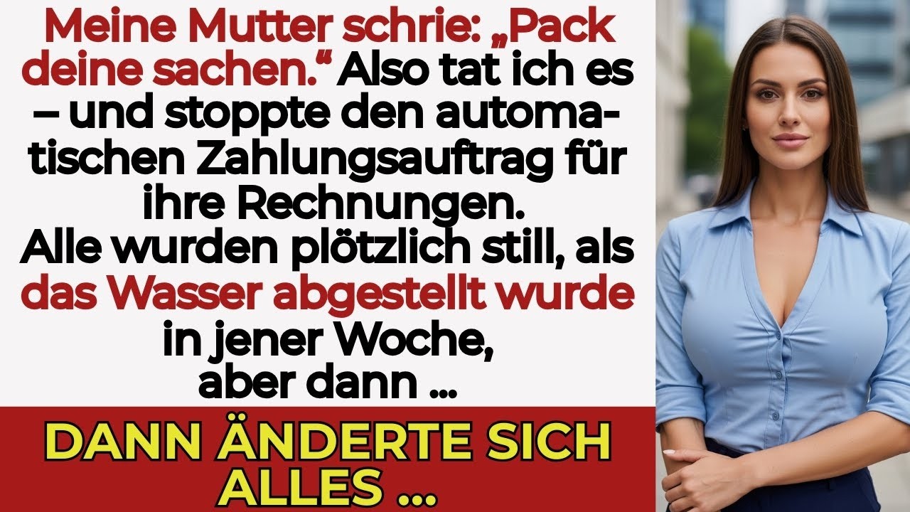 Meine Familie schrie: „Raus mit dir!“ – also stoppte ich das Geld, und sie verloren alles