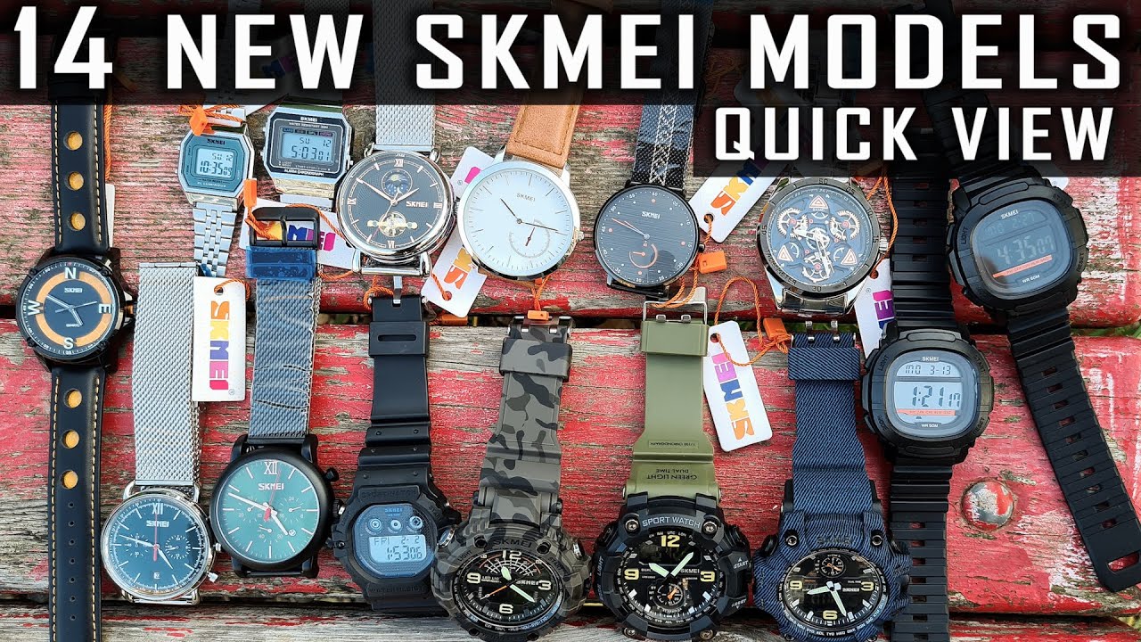 14 new Skmei watch models quick view #273 #gedmislaguna #skmei #skmeiwatch