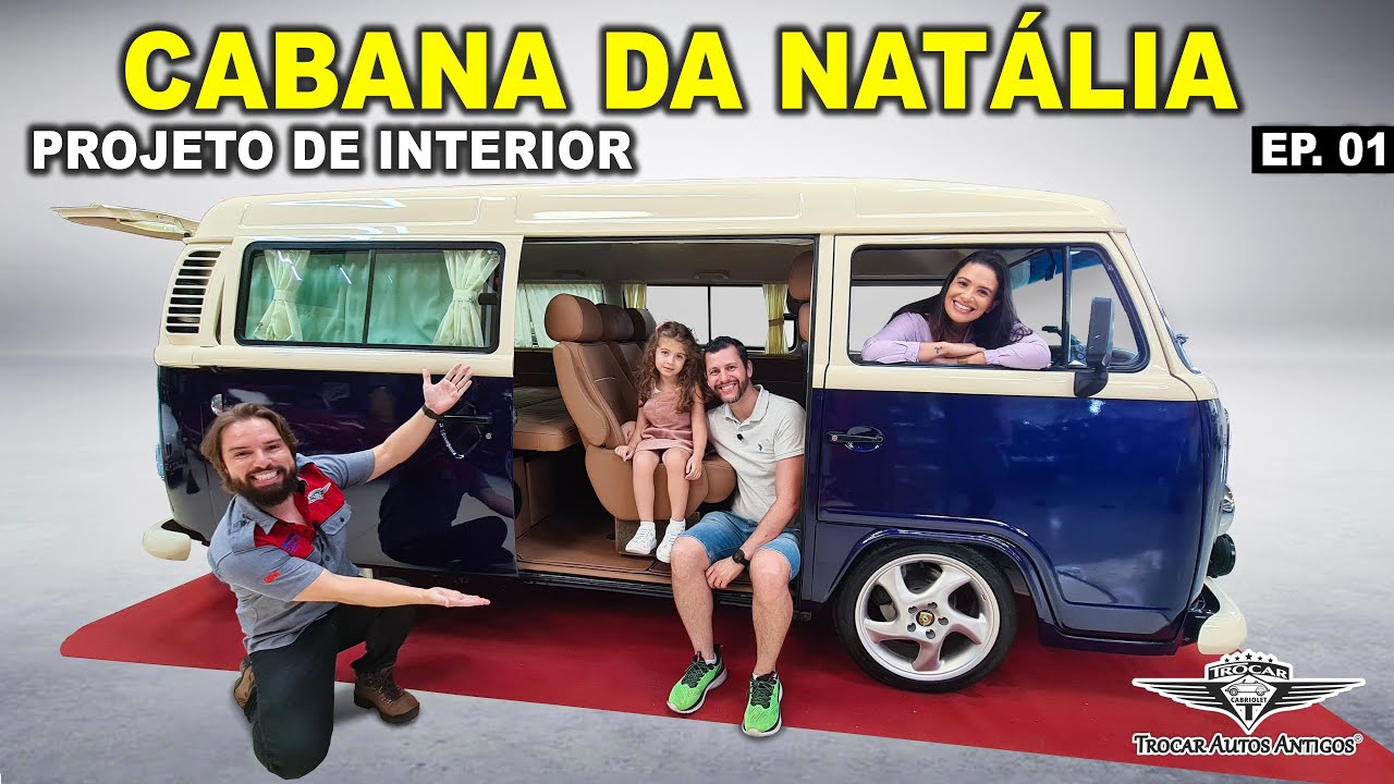 KOMBI SUPER LUXUOSA! Banco-cama, vídeo-game, ar-condicionado, sistema de alarme com automação (EP.1)