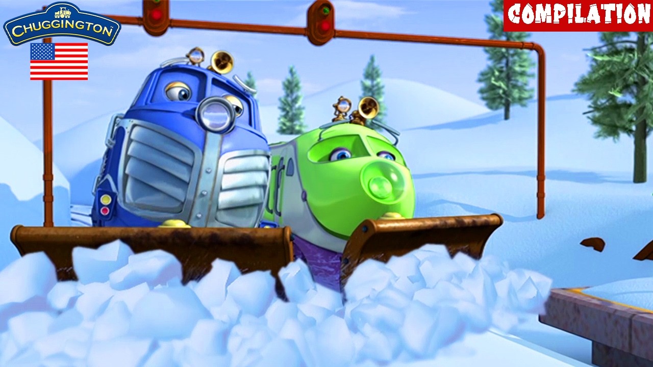 Snowstorm Showdown! 🚂❄️ Harrison Gets Stuck! 🚂Preschool Cartoon collection of 2026 |Train Cartoons