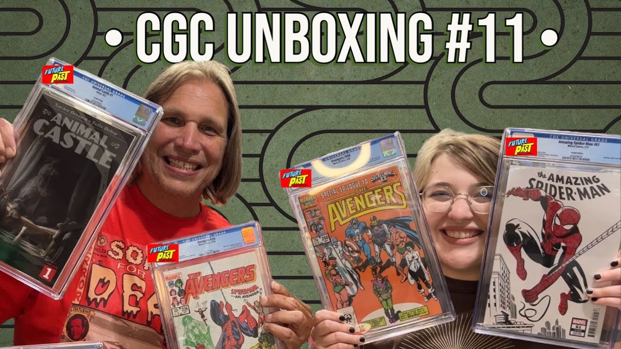 She dropped a raw comic! CGC Unboxing and Pre-Press Raw Comics