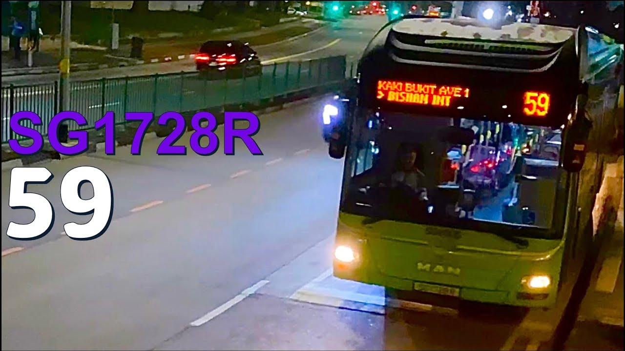 (RARE) Joyride - 🟢 SG1728R on SBS Transit Bus Service 59 [MAN A22 Euro V (Batch 3)]