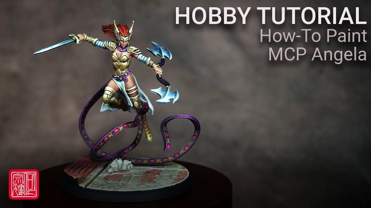 How To Paint Marvel Crisis Protocol - Angela | Hobby Tutorial