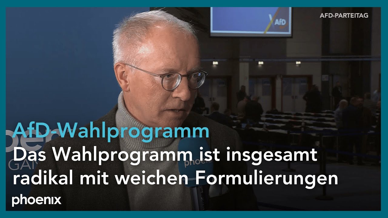 AfD-Parteitag: Politikwissenschaftler Prof. Korte zu den Zielen der AfD