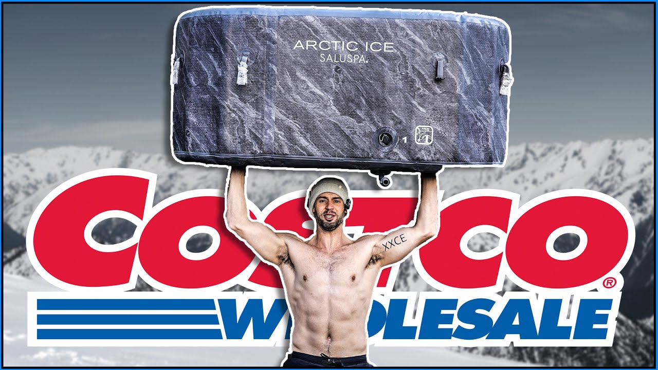 Обзор надувного батута COSTCO для холодного погружения // Arctic Ice SaluSpa