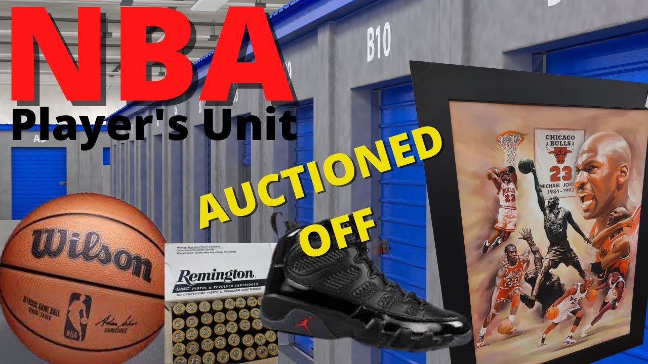 I Won A NBA Player's Storage Unit For $170! He Made Millions Of Dollars But Didn't Pay The Bill.