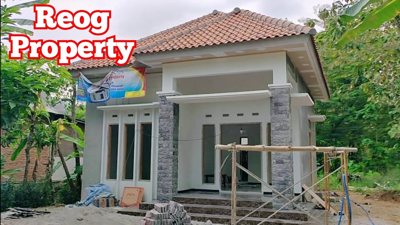 Tahap pemasangan Batu alam Rumah Minimalis 7x8