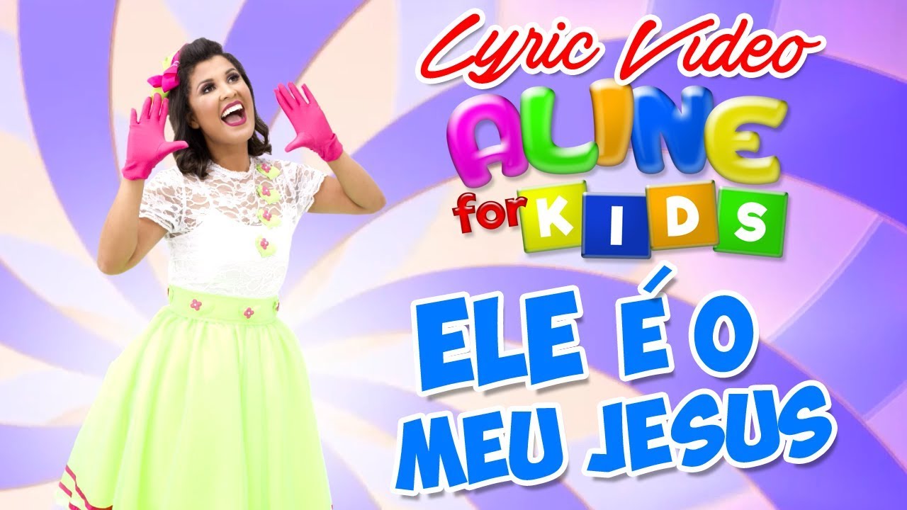 Aline Nascimento | Ele é o Meu Jesus (Lyric Vídeo)