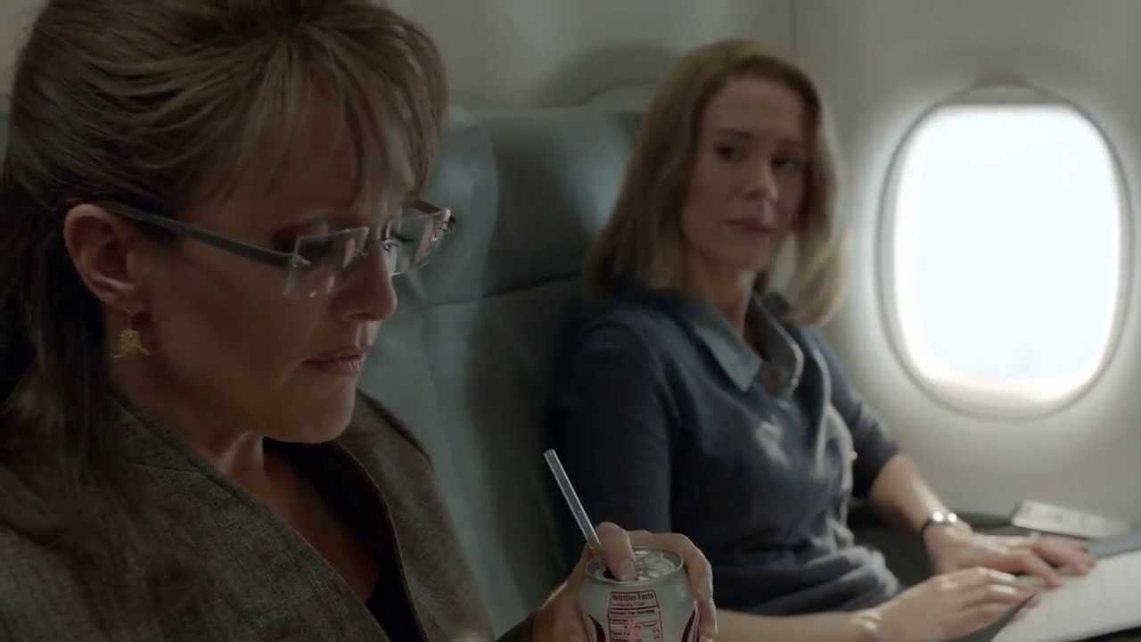 Sarah Palin (Julianne Moore) trying to say 