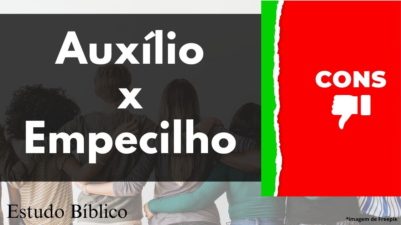 Live: Sou auxílio ou empecilho? (Parte 2)