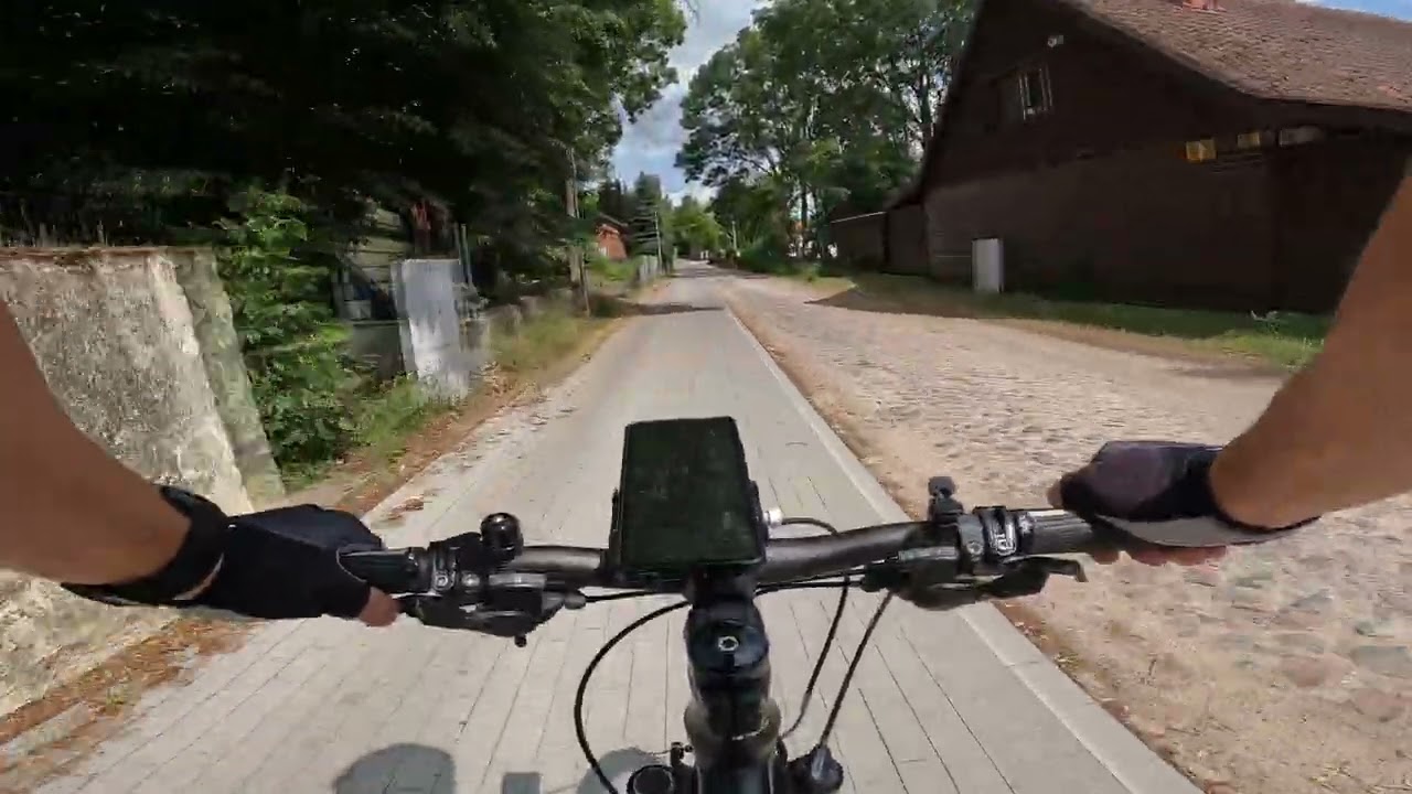 Mikołajki - Ryn, pętla 60km