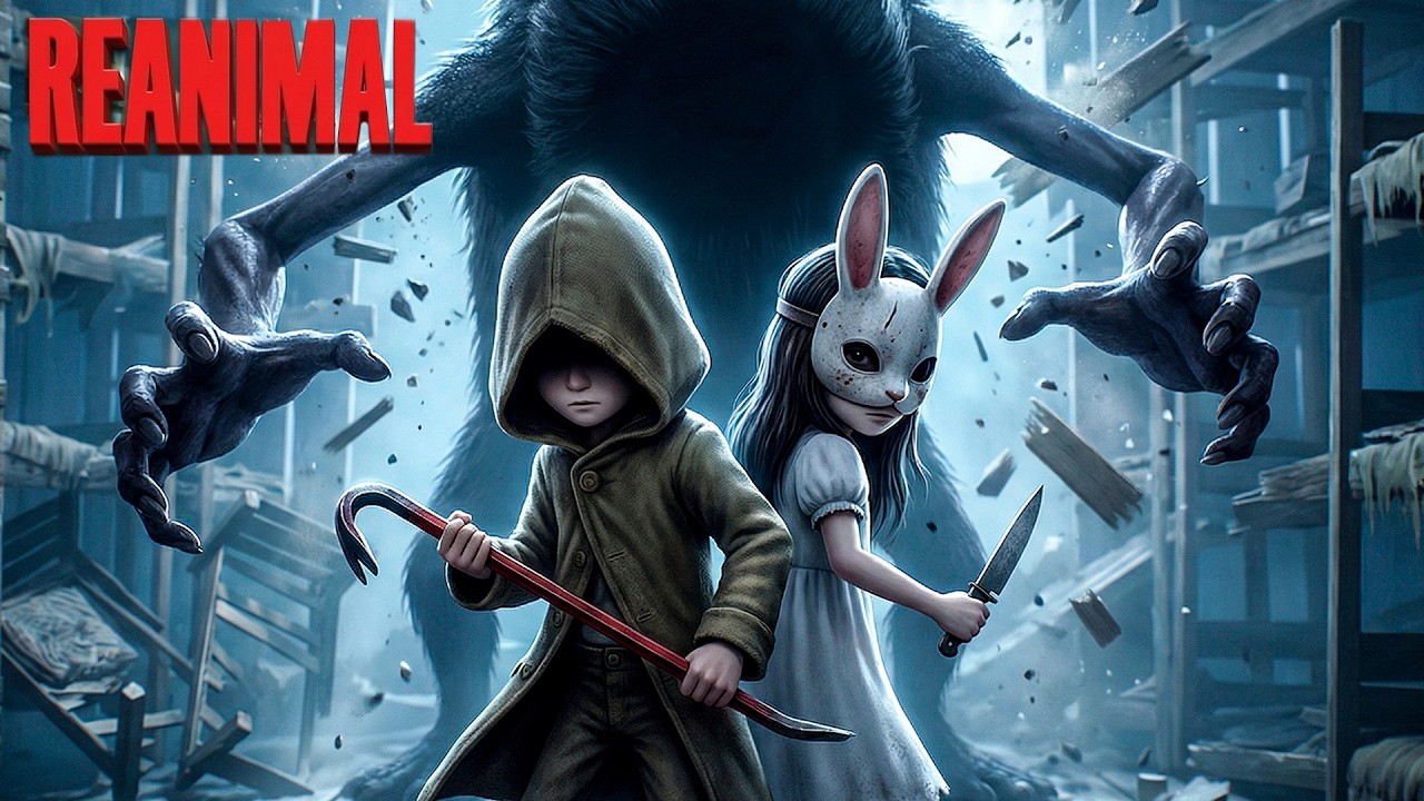 ОН ХОЧЕТ НАС СОЖРАТЬ! ▶ REANIMAL #2 ▶ #хоррор #littlenightmares #reanimal