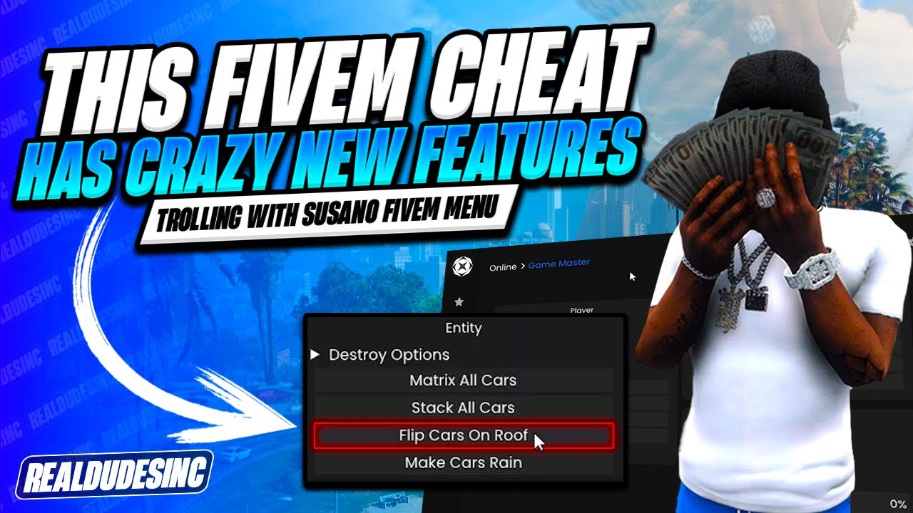 This FiveM Cheat Has CRAZY New Trolling Features (Susano Mod Menu) Ft. @Mercyss