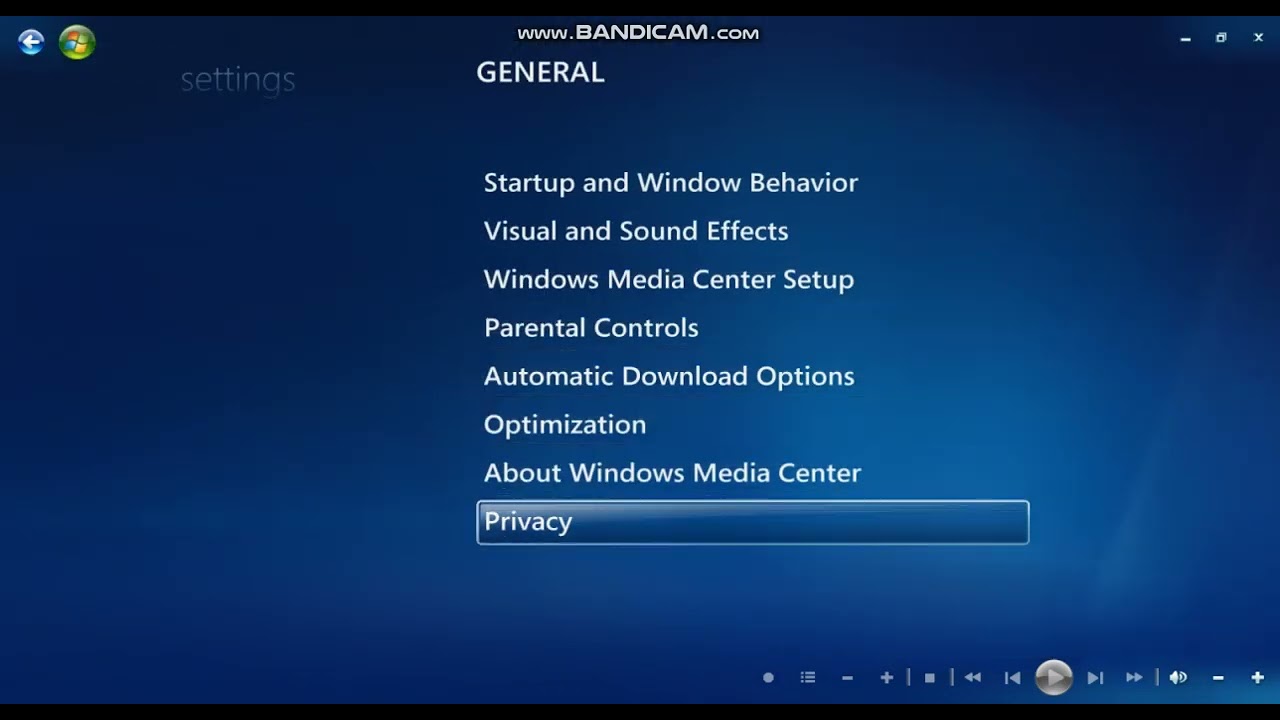 Windows Media Center Again