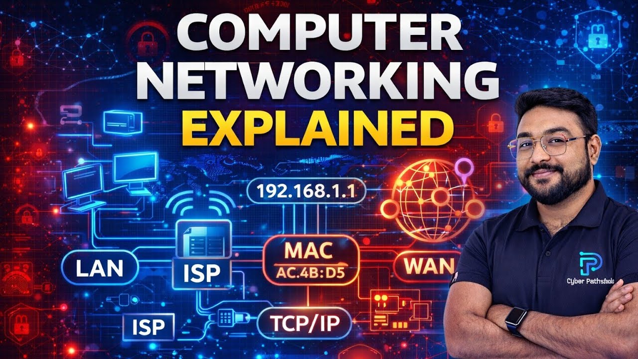 Computer Networking Explained from Scratch (LAN, IP, Ports & Protocols)
