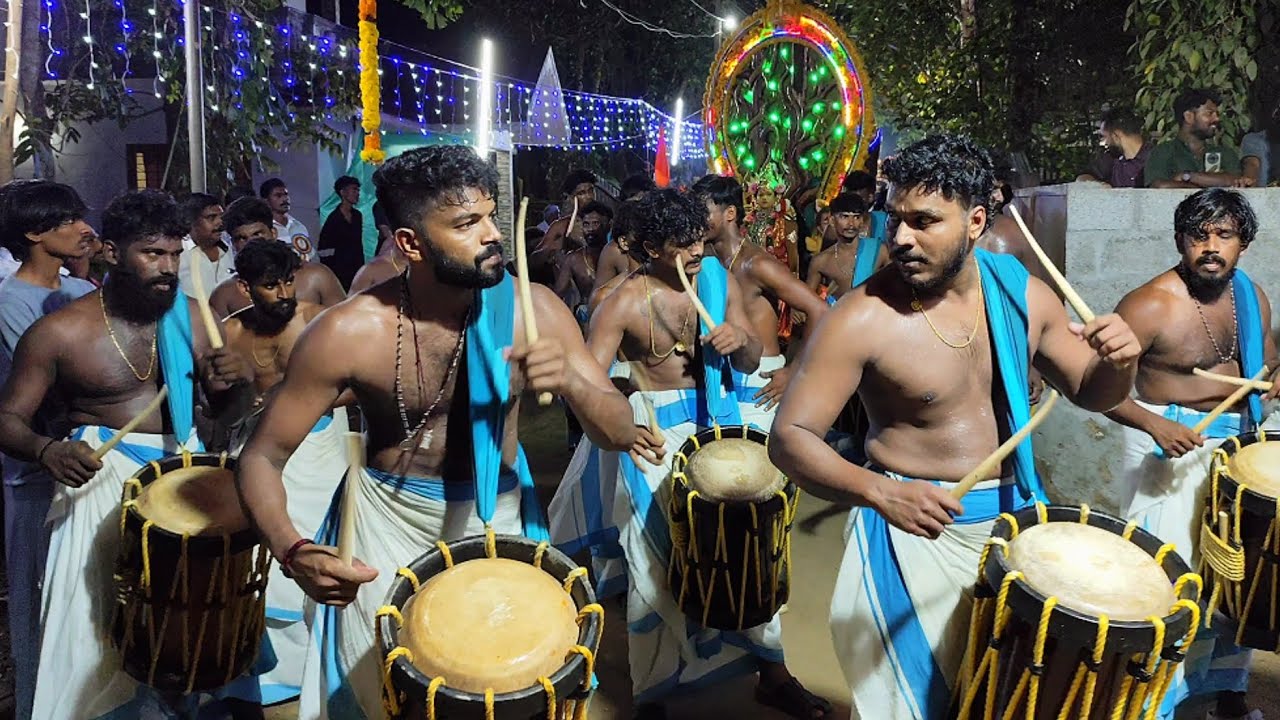 ബ്ലൂ ആർമിയുടെ കിടിലൻ ശിങ്കാരിമേളം 🔥 Kattachira Sree Bhadrakalikavu Ulsavam ❤️  #kattachira #melam 