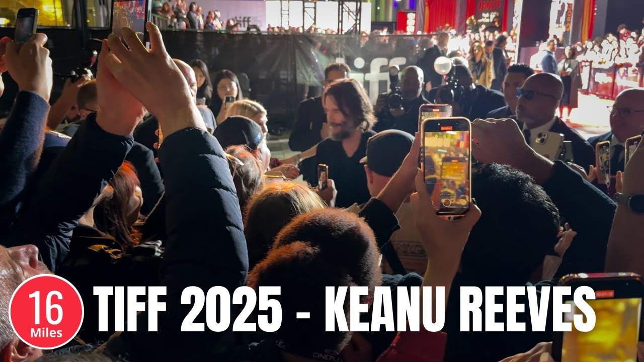 Keanu Reeves is back in Toronto for TIFF 2025 with his movie Good Fortune