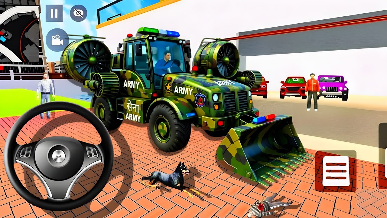 😘Indian Thift Auto Simulator🤩Indian Showroom Purchase🥰Modified Lexriy New Police DumperAnd Bike🫣Game