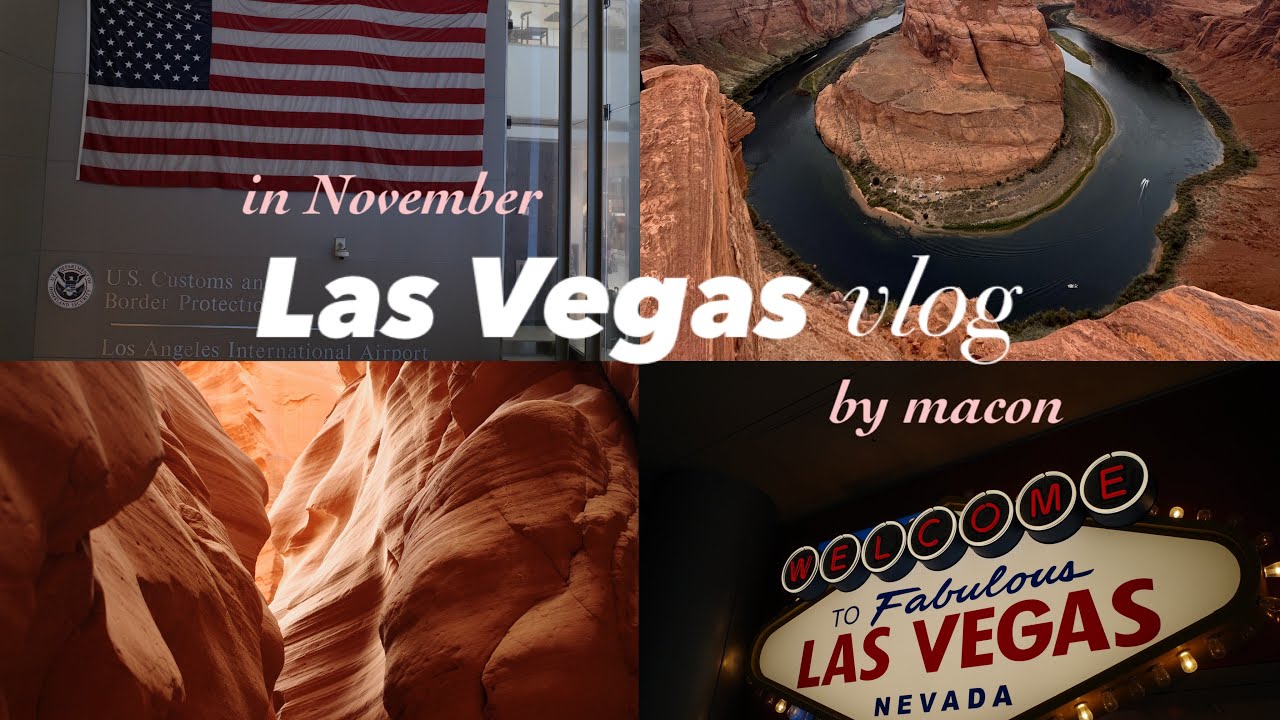 【Las Vegas vlog🇺🇸】Las Vegasから向かうグランドキャニオン⛰️ ZIPAIR / ネバダ観光サービス / グランドサークル / モニュメントバレー / ビューホテル /前編