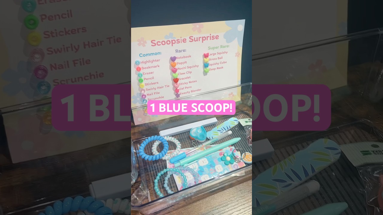 Who wants a scoop!? #scoopsiesurprise #luckydip #mysteryscoop