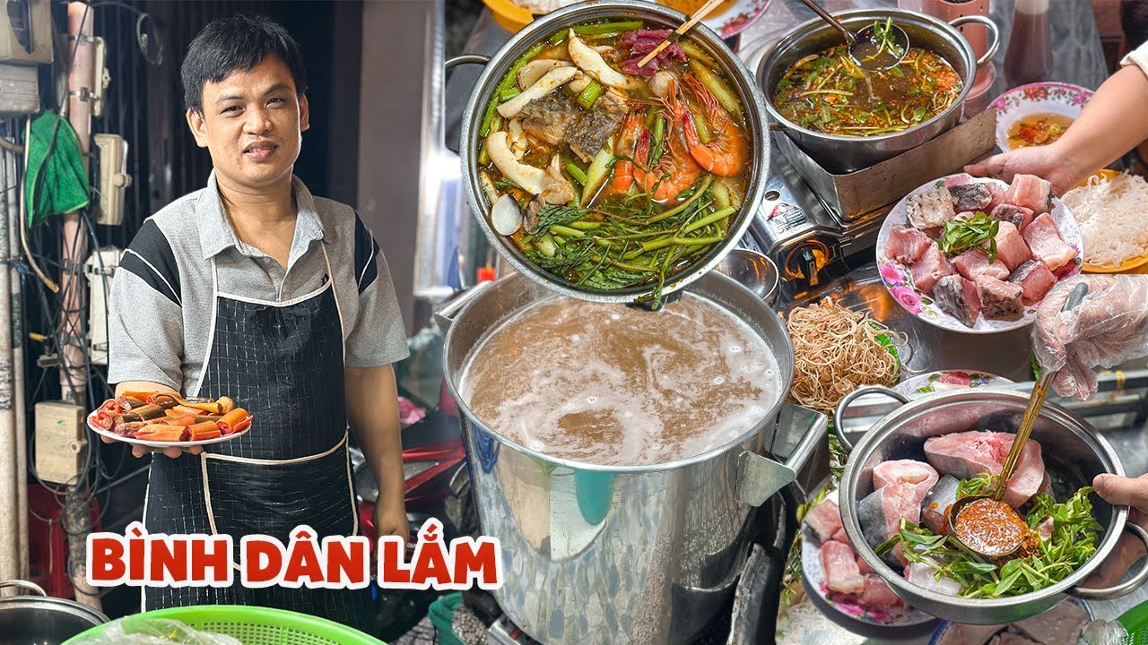 Trụ vững ở Phố Lẩu Người Hoa hơn 20 năm, quán Lẩu Cá bình dân bán tới rạng sáng vẫn chưa hết khách