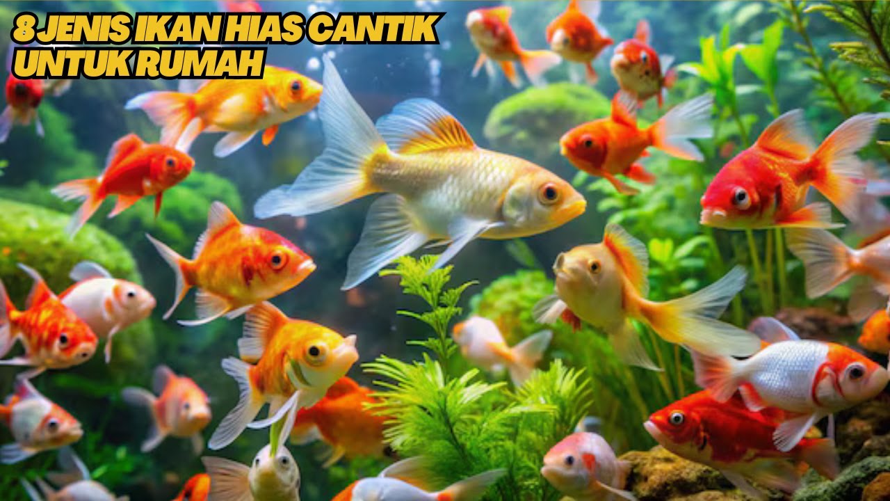 8 Jenis ikan hias air tawar cantik untuk rumah tahun 2025