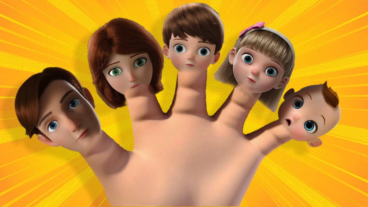 Familia Dedo ¿Dónde Estás? ¡Aquí Estoy, Aquí Estoy! ☝️🎶 Canciones Infantiles