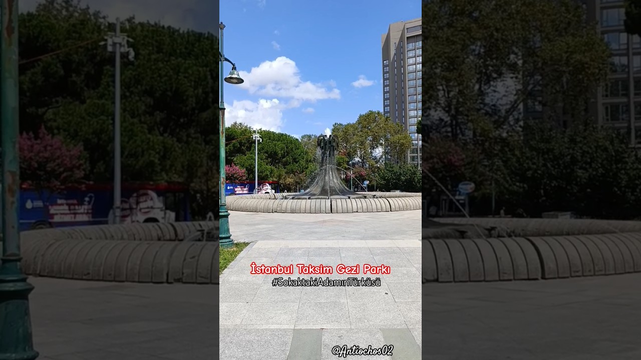 İstanbul Gezi Parkı #istanbul #taksim #geziparkı #antiochos02 #sokaktakiadamıntürküsü