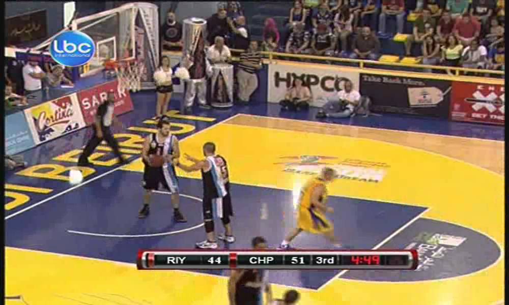 FLB - Riyadi vs Champville - Final 4 - Game 1.