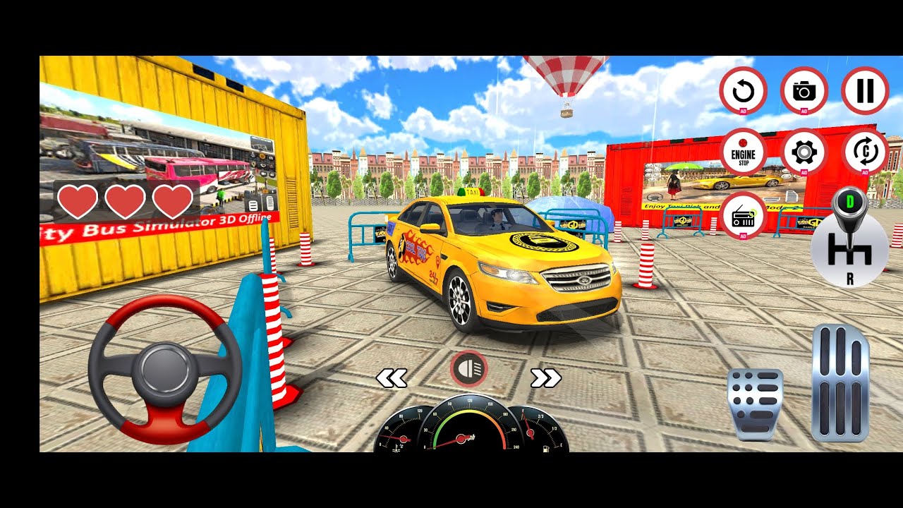 Russian taxi driving school game _ best game for Android