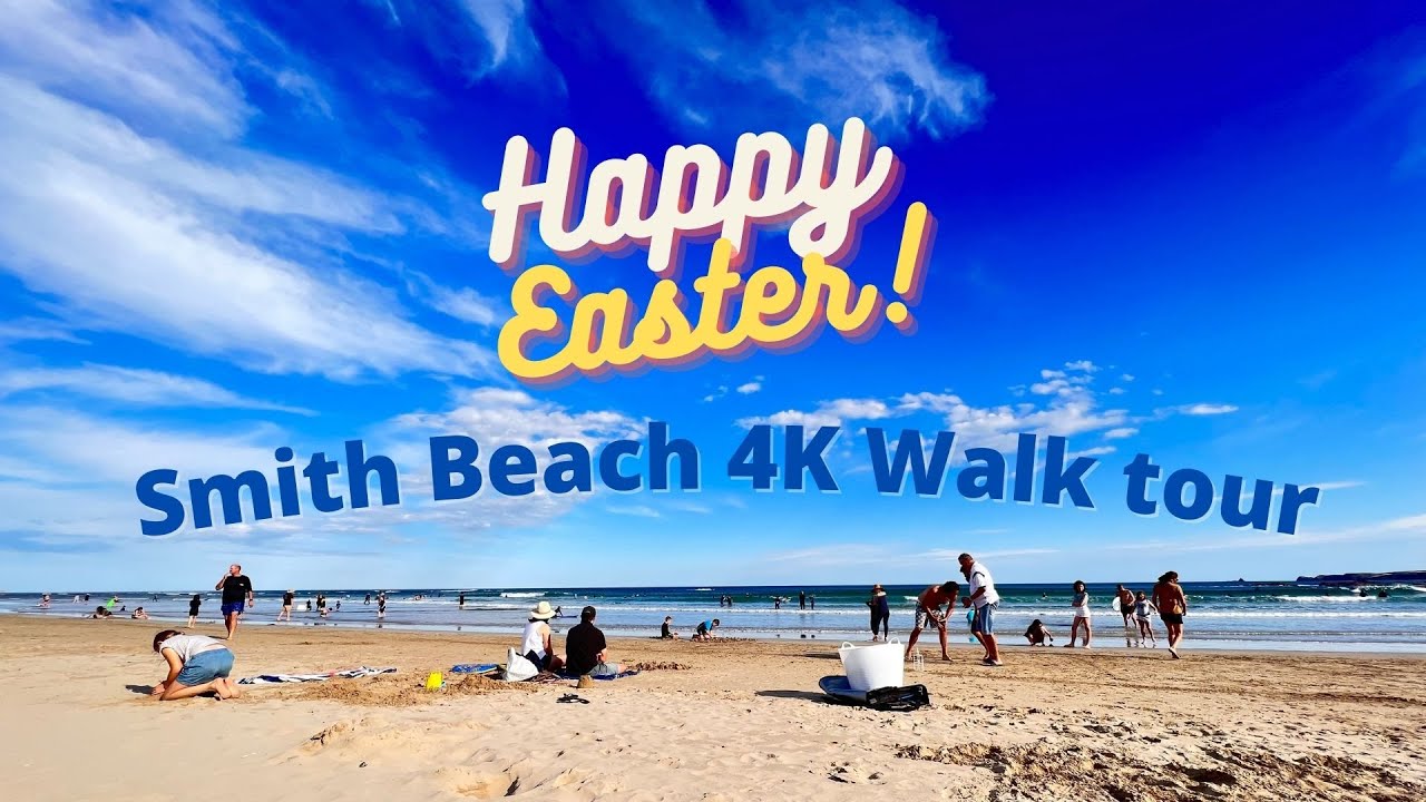 Phillip Island - Smith Beach - 4K Walk Tour