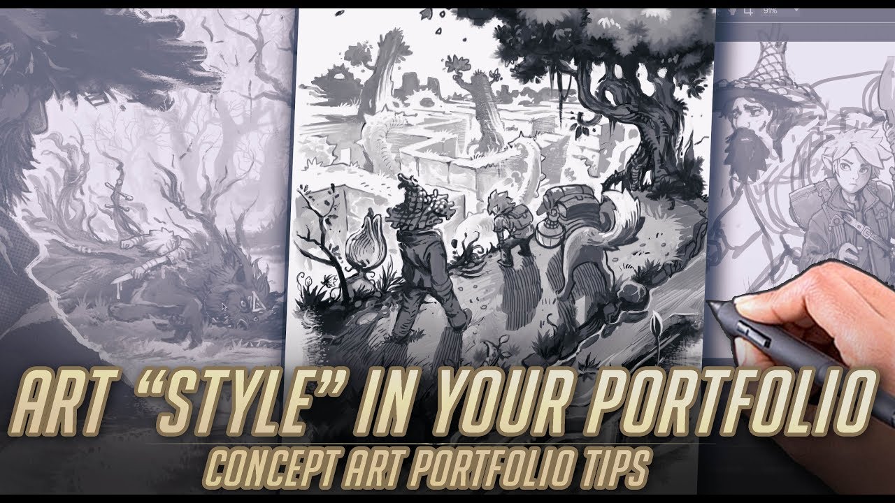 Is art STYLE hurting your portfolio? - Artist portfolio tips