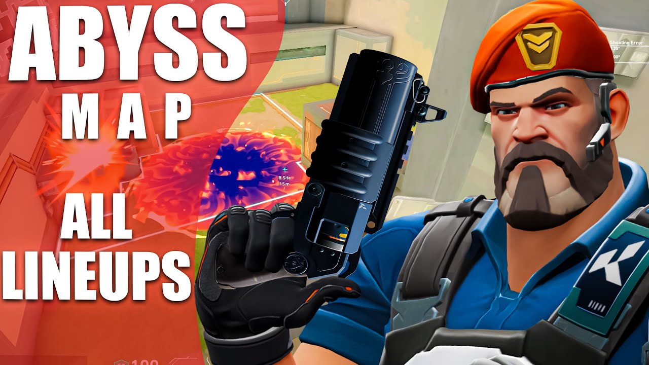 ABYSS Map Best Brimstone Lineups in 5 Minutes🔥| Valorant