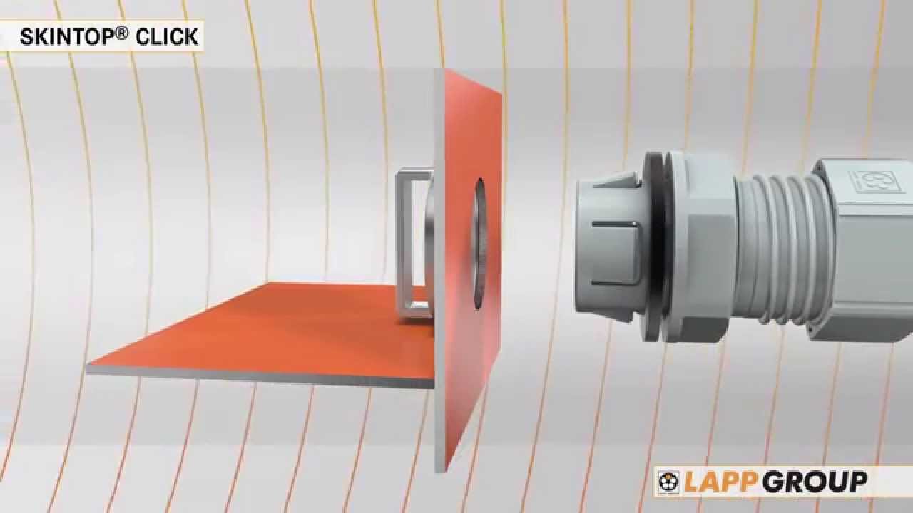 SKINTOP® Click - Hassle free cable strain relief system