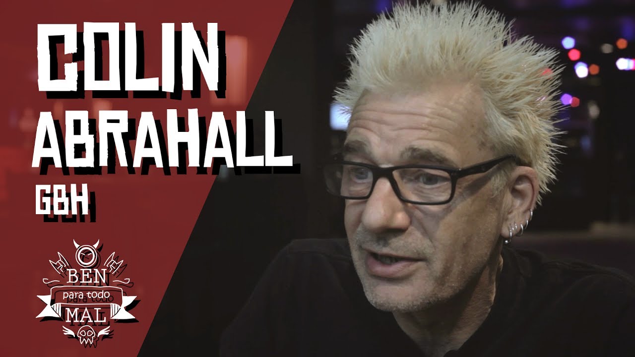 COLIN ABRAHALL - FILHAS, PUNK, DESENHO ANIMADO, SHOW DA AVRIL LAVIGNE E CAUSOS DO GBH