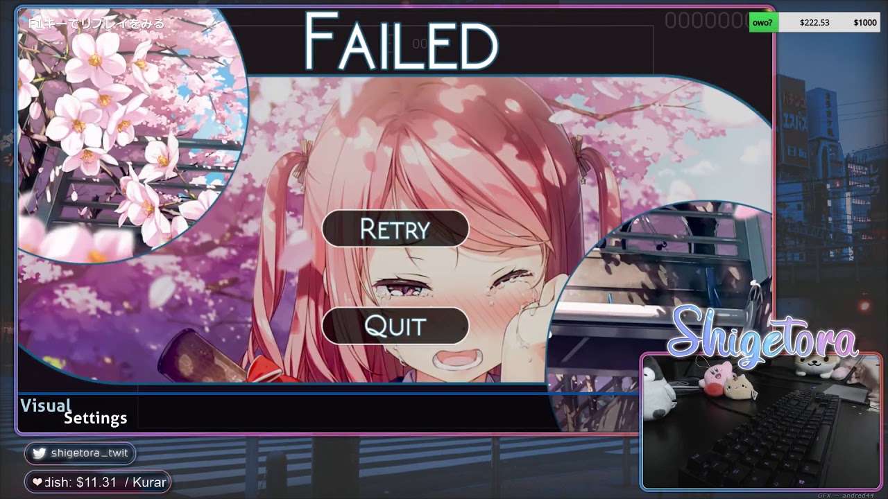 Tilted Cookiezi fit. nathan on osu Stream Replay [20.04.2019]