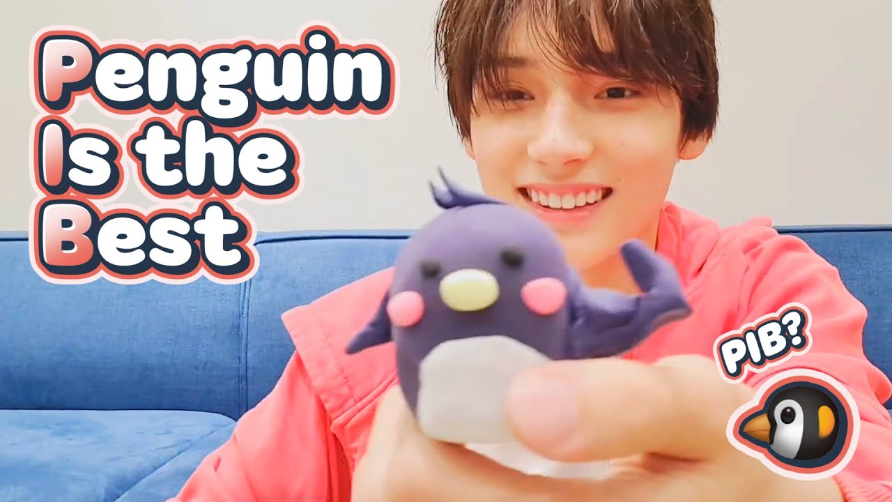 (ENG sub) [VLIVE] TXT - HUENINGKAI making clay penguin