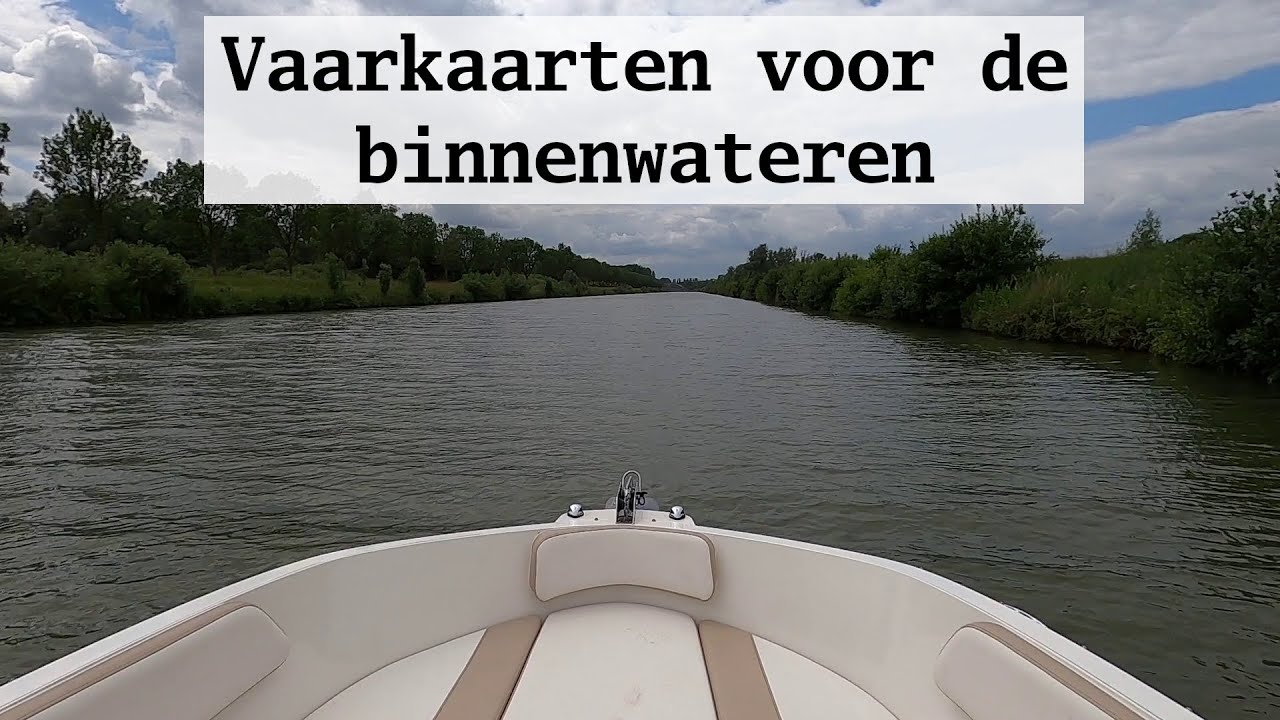 Vaarkaarten voor de Belgische Binnenwateren