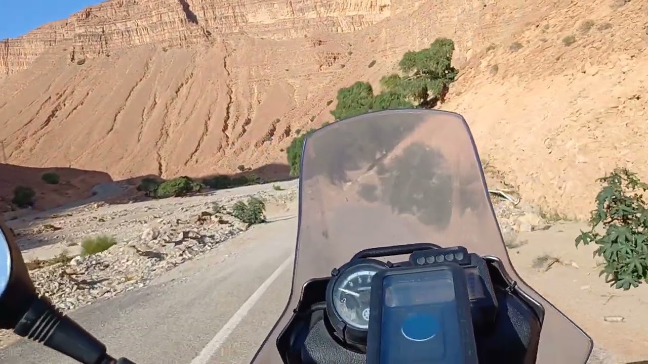 Anti-Atlas on motorcycle 2