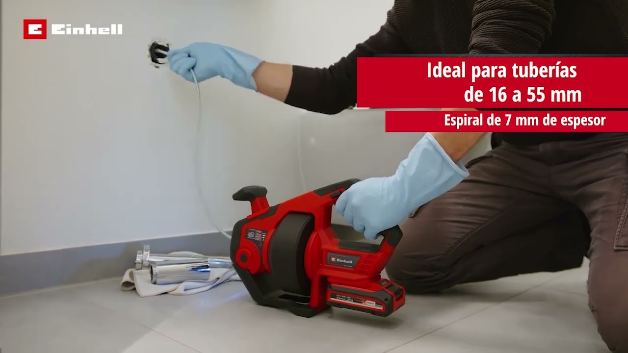 Limpiador de Drenaje Inal&aacute;mbrico - TE-DA 18/760 Li